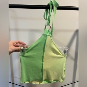 Adika Green halter top